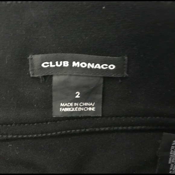 Club Monaco Faux Suede Leggings - Picture 4 of 5